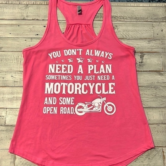 Motorcycle Bike Women’s Tank Top - Picture 1 of 4